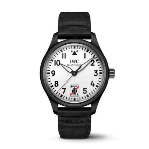 black ace iwc|iwc pilot watch black.